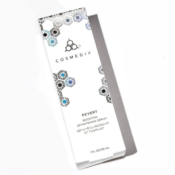 Skincare Cosmedix Revert Boosting Brightening Serum 1 oz 30ml reduce dark spots - Picture 1 of 5